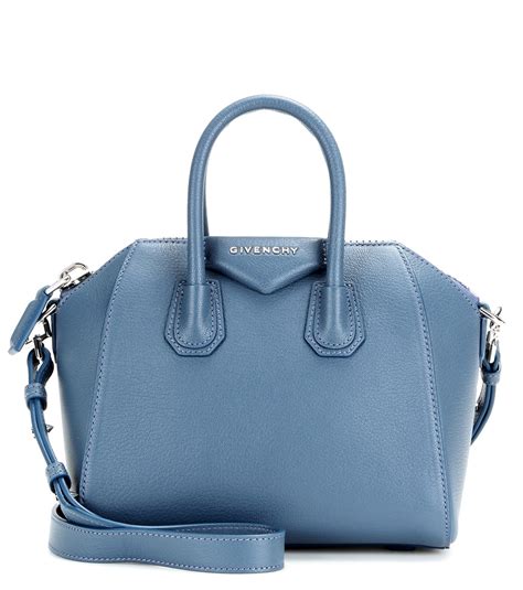 givenchy antigona blue mini